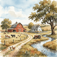 Farms Wall Art Collection