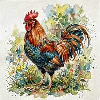 Chickens & Roosters Wall Art Collection
