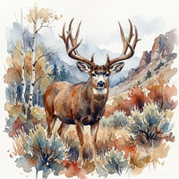 Mule Deer Wall Art Collection