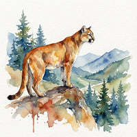 Mountain Lion Wall Art Collection