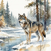 Wolf Wall Art Collection
