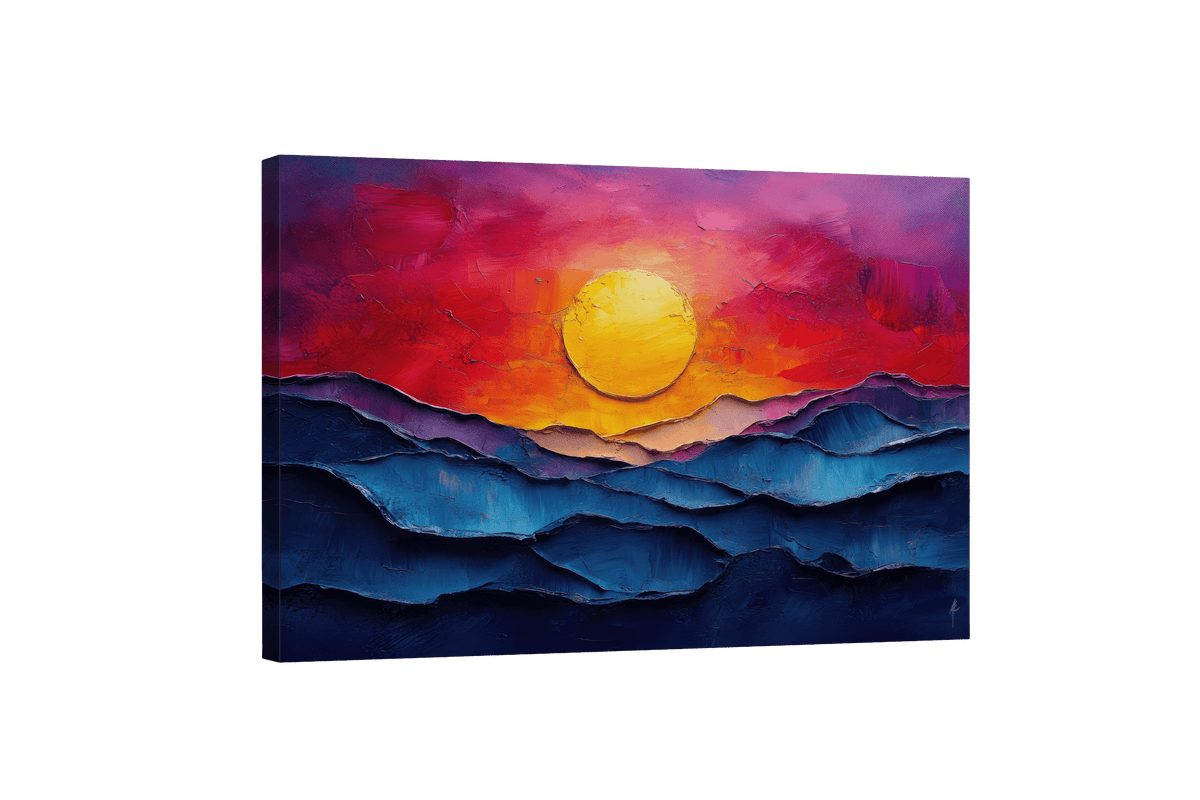 Sunfire Over Endless Waves