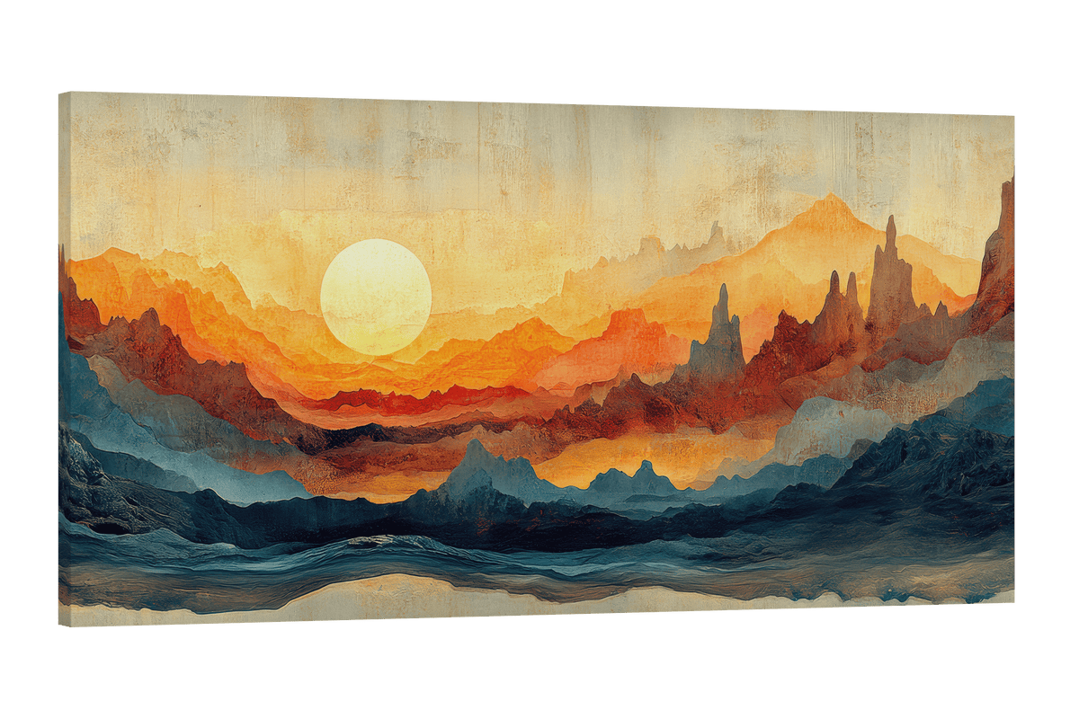 Layered Sunset