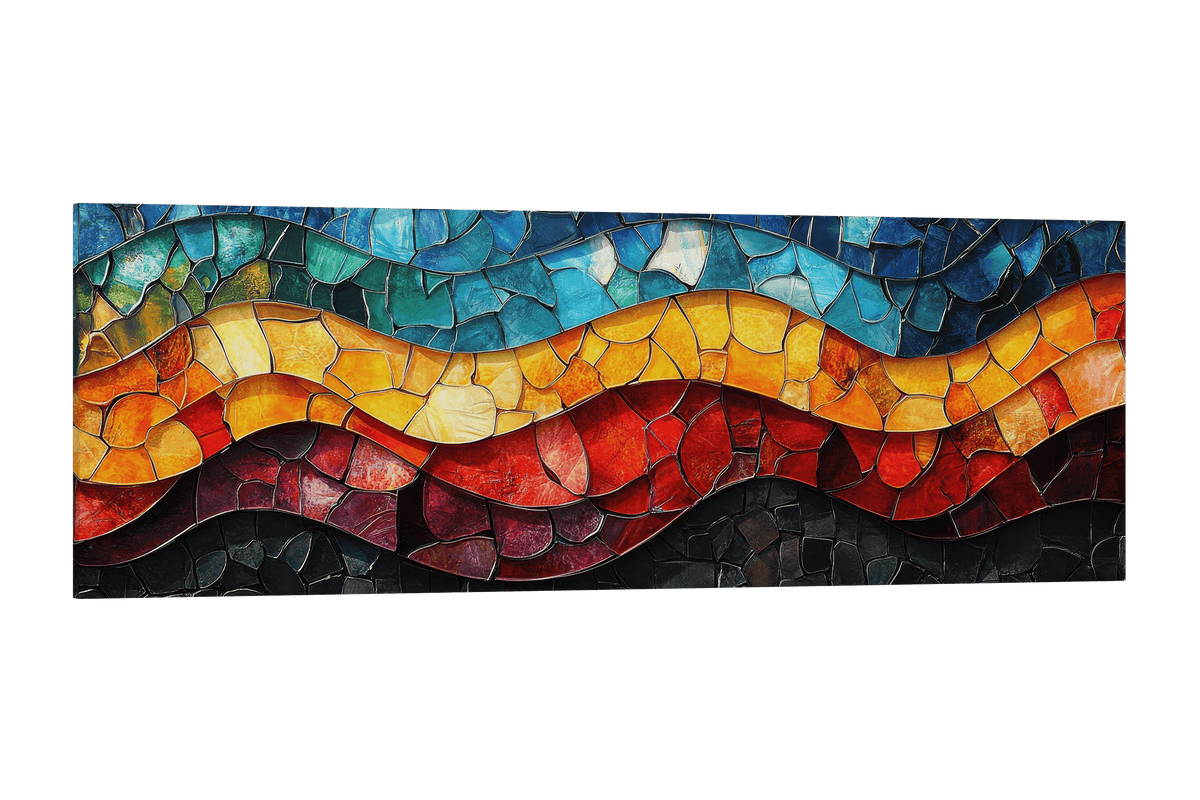 Waves of Fractured Color