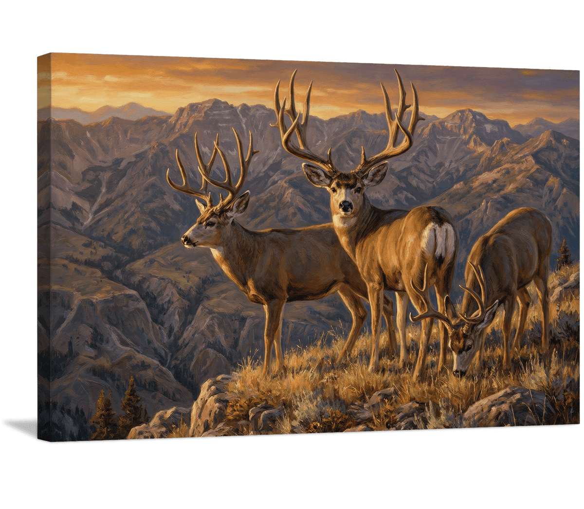 Sunset Gathering at the Ridgeline