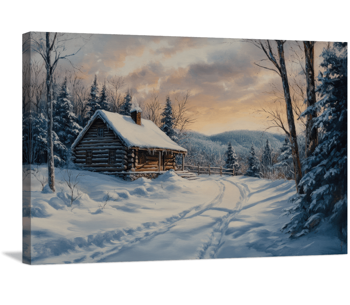 Winter Sunset Homecoming