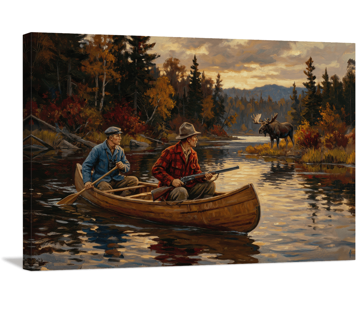 Bull Moose at the Bend