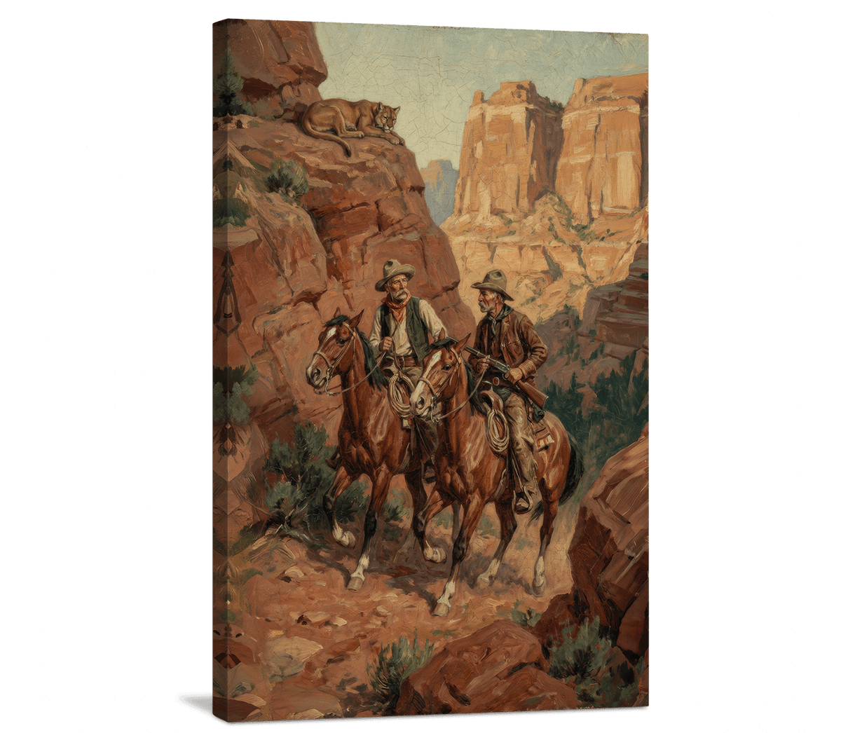 Deep Canyon, Loaded Rifles, and Company They Cannot See