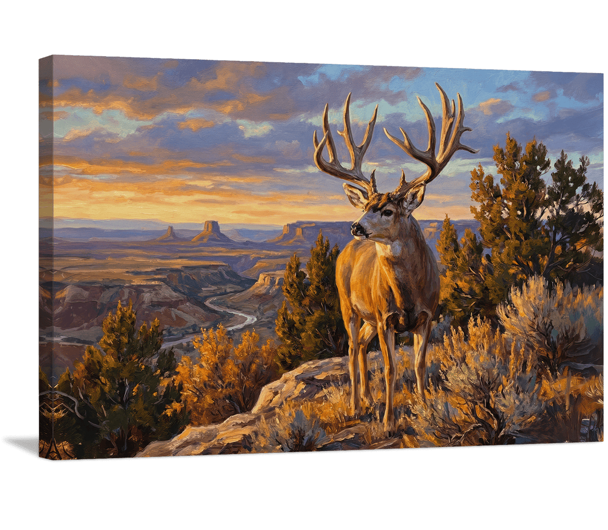 Evening Watch Over Canyon Country