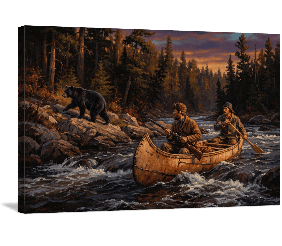 Bear on the Riverbank