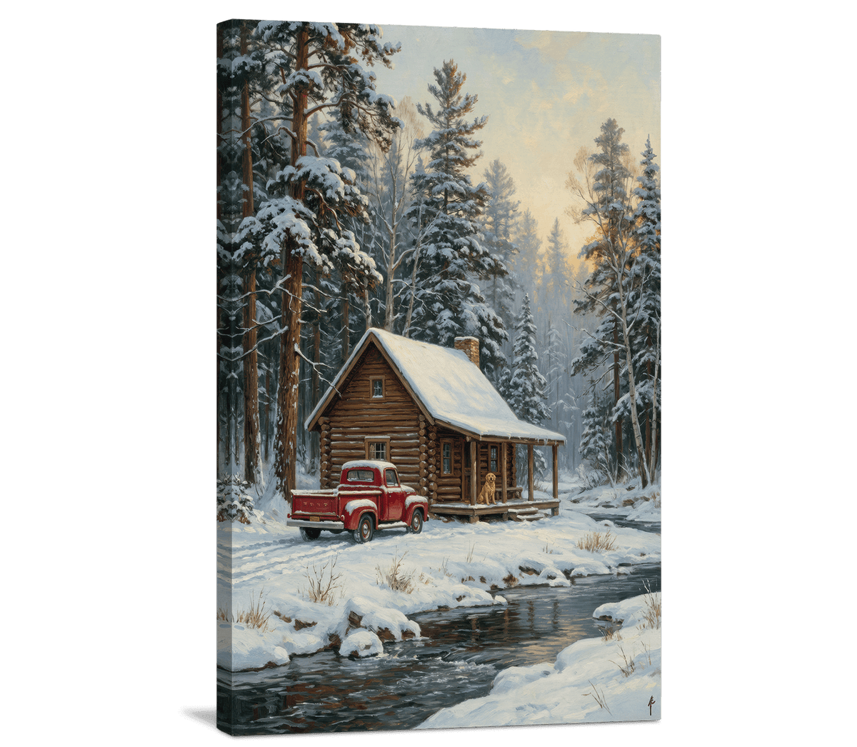 Creek Side Winter Home