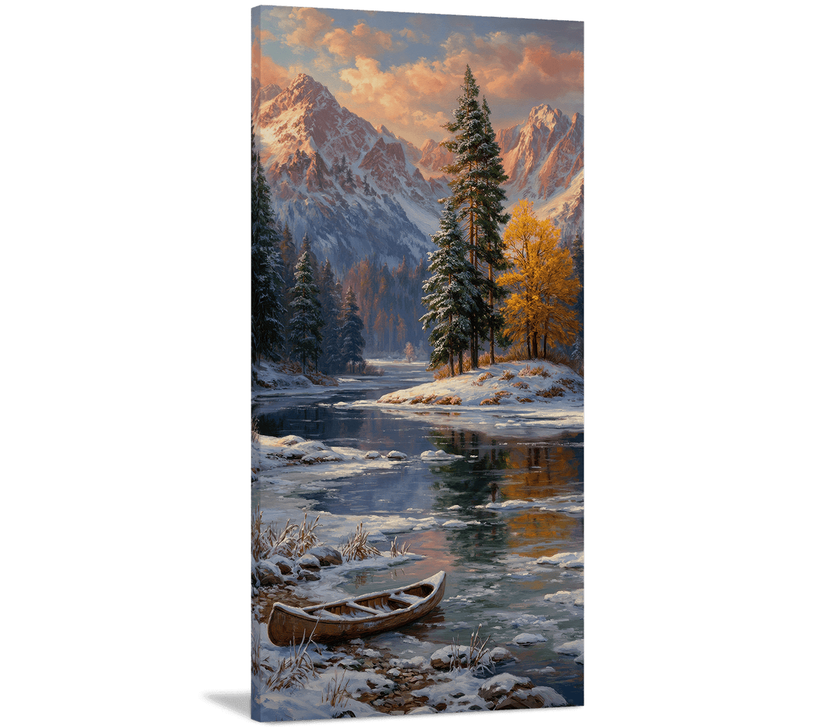 The Forgotten Canoe at Winter's Door