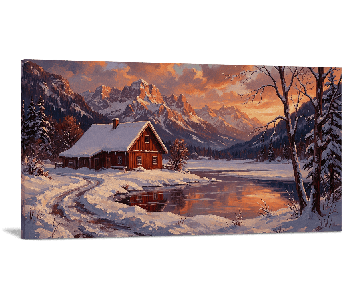 A Cabin Worth Every Mile of Winter Road