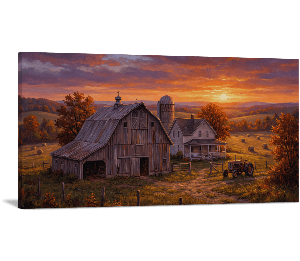 The Old Barn at the Edge of a Magnificent Goodbye