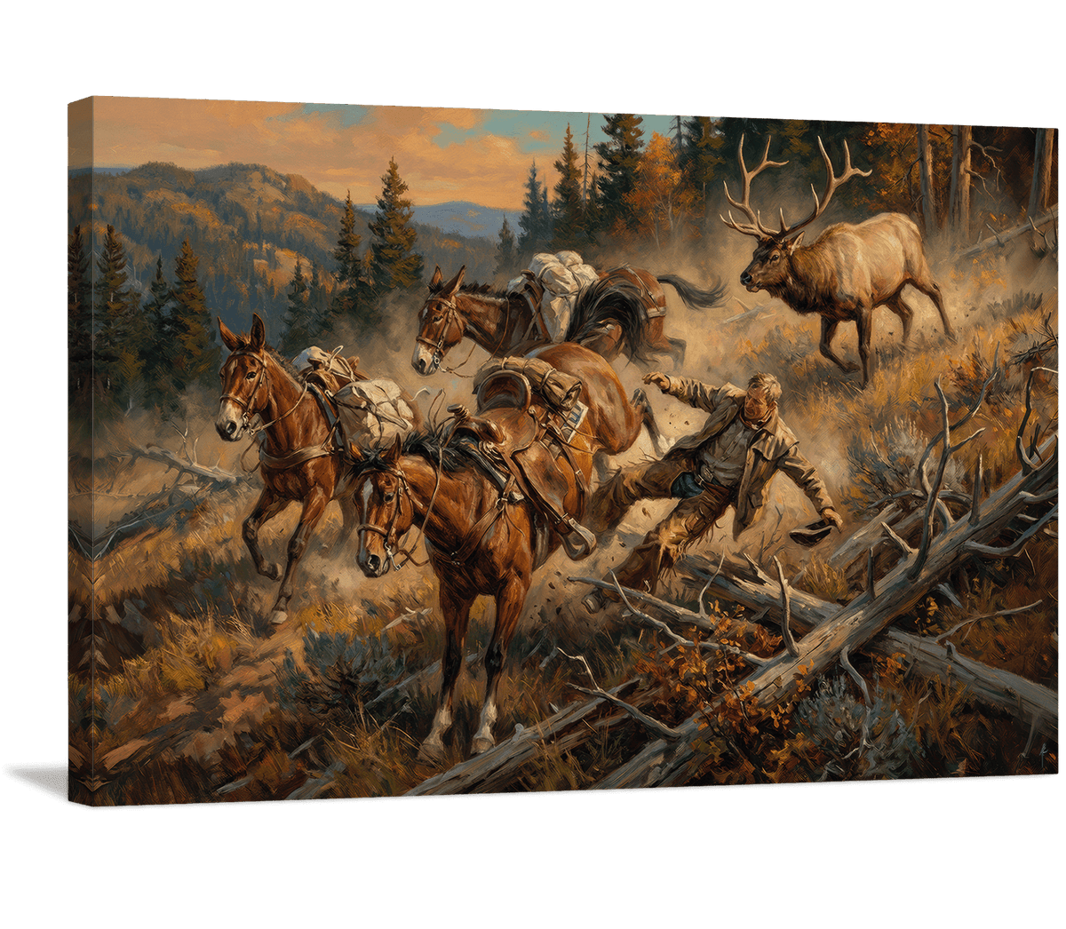 Chaos on the Mountain Trail