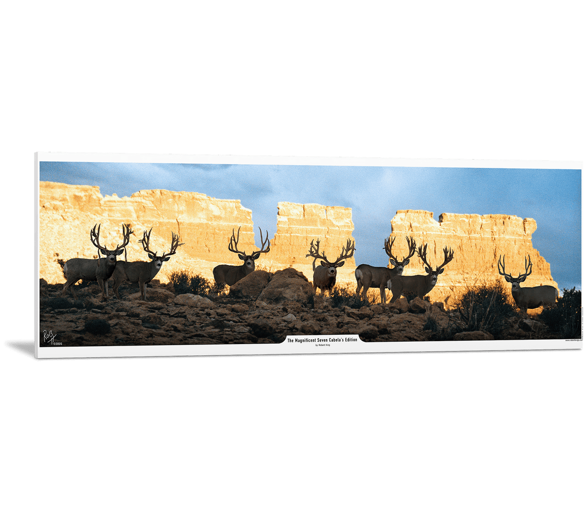 Magnificent Seven Print Cabela's Edition