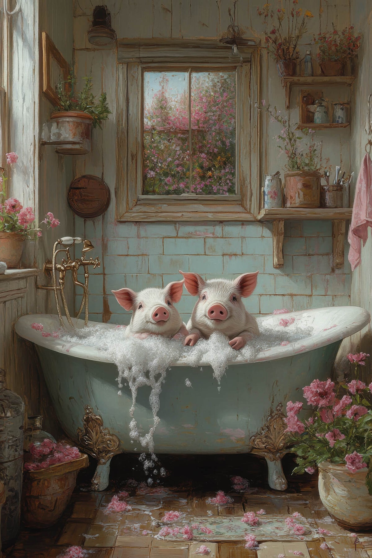 The Secret Garden Spa Piglets