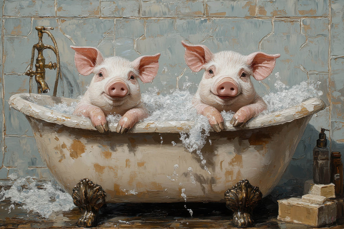 Squeaky Clean Piglets