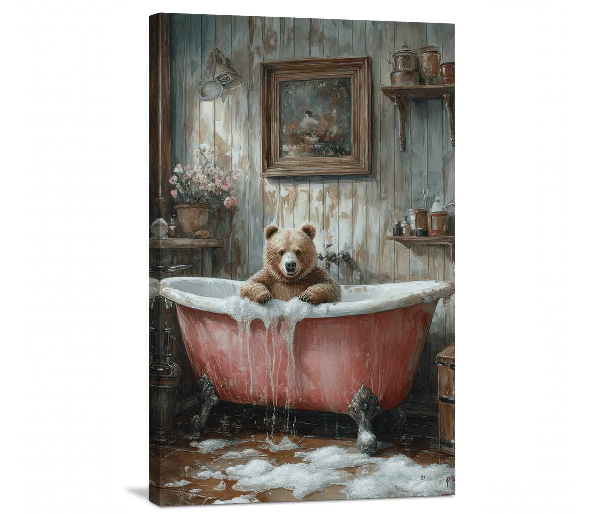 Woodland Wash Bear Cub
