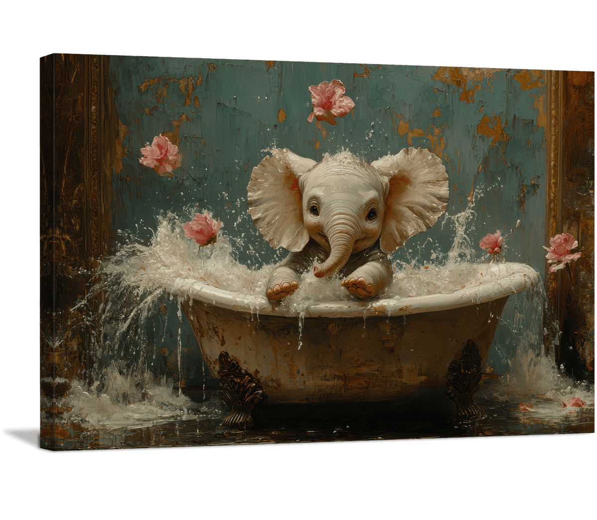 Vintage Nursery Dreams Elephant