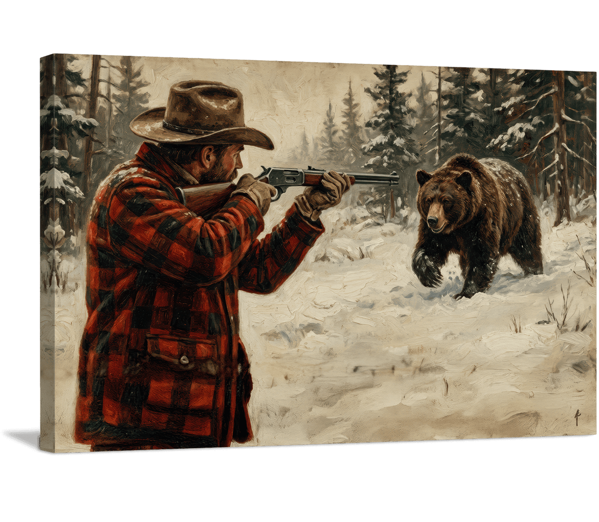 Grizzly Confrontation