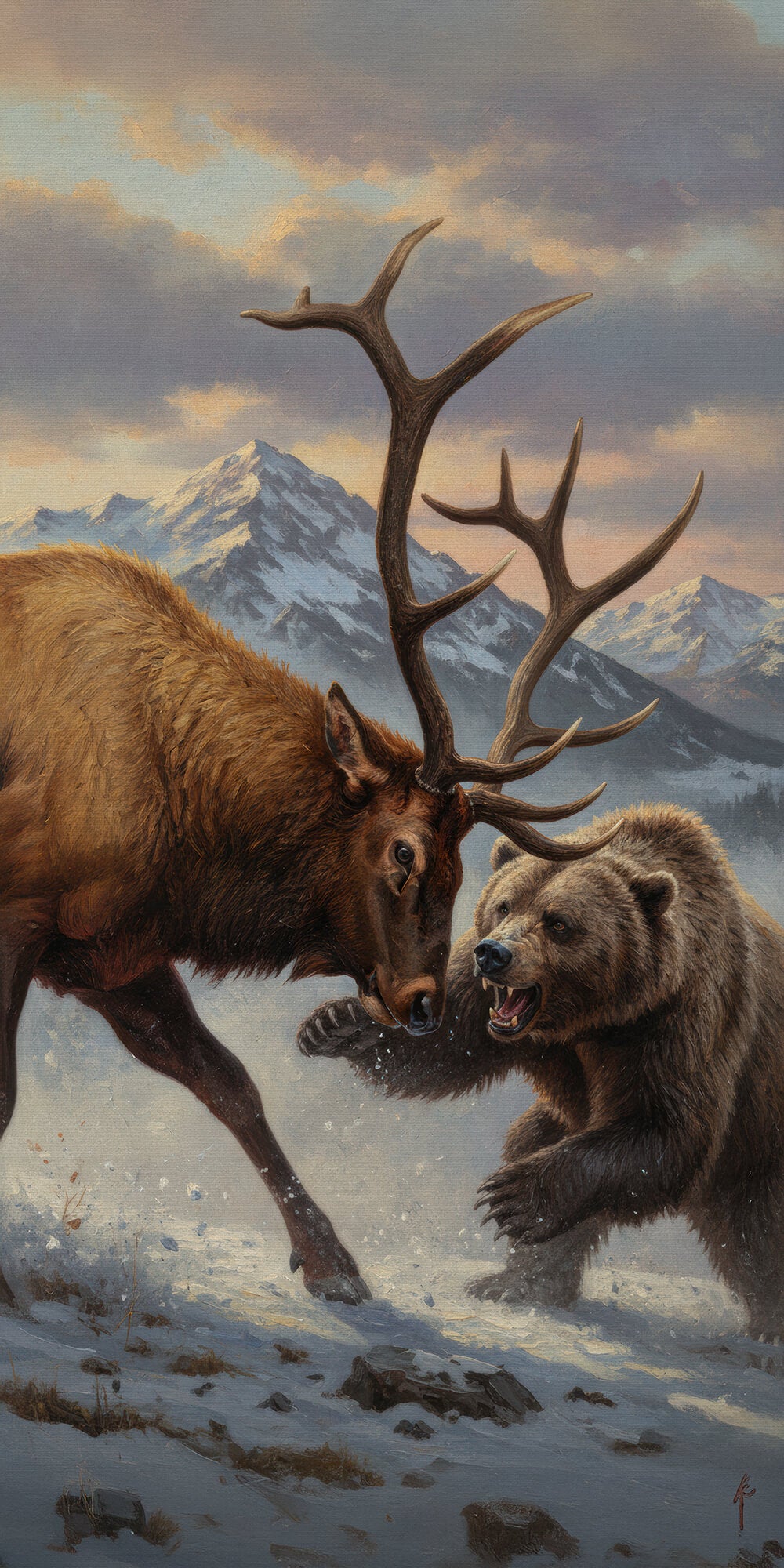 Antlers Against Claws