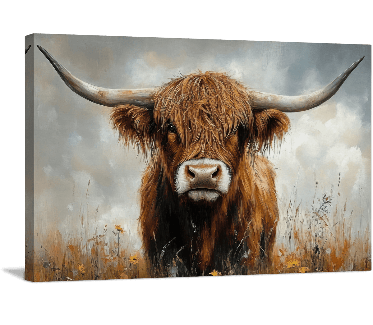 Rustic Nobility Highland Cow