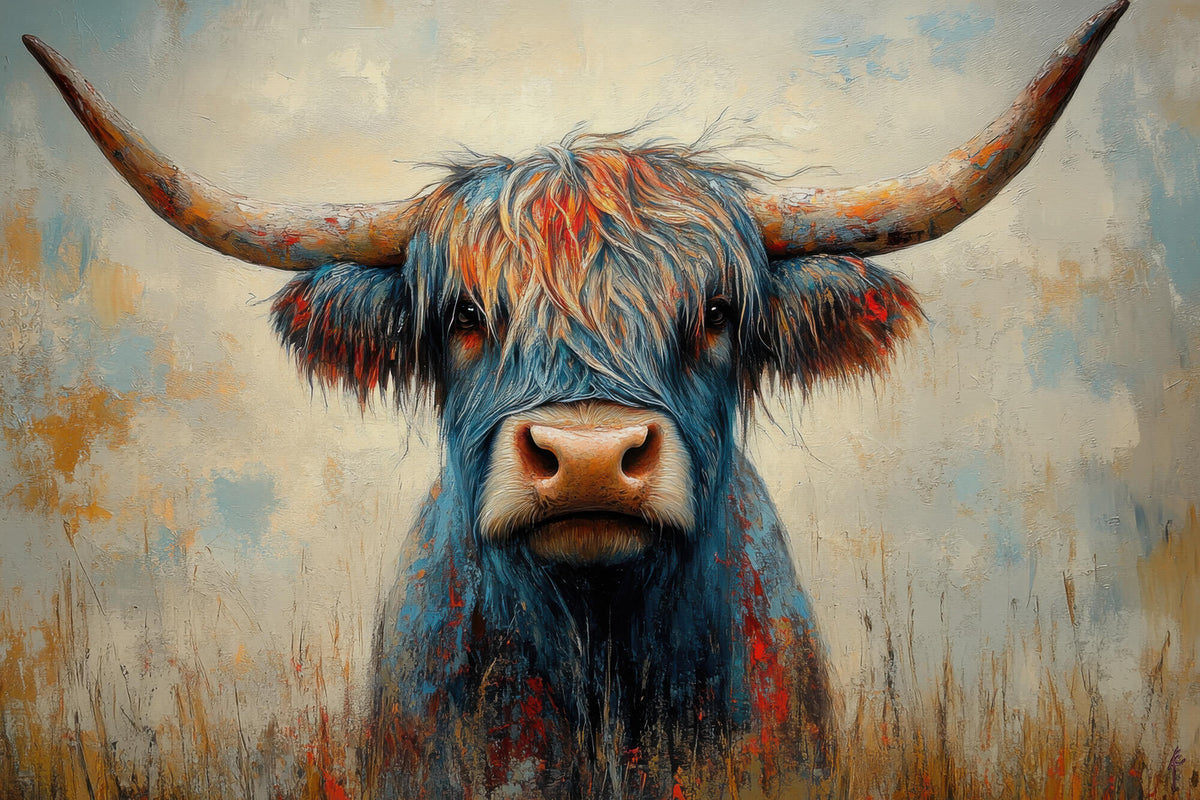 Expressive Spirit Highland Cow
