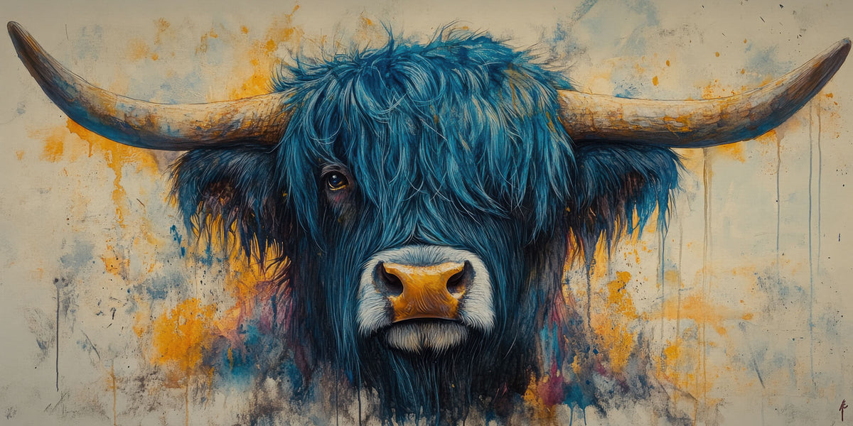 Highland Blues Highland Cow