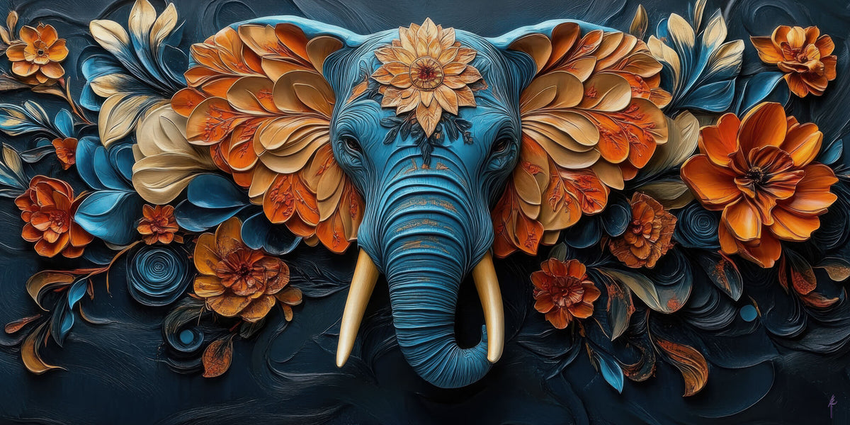 Floral Metamorphosis Elephant
