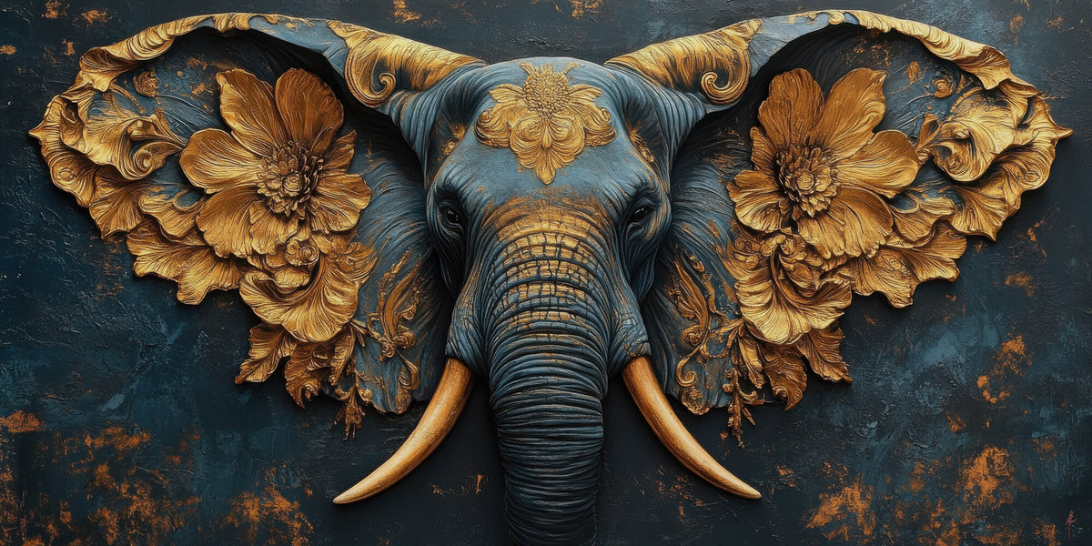 Imperial Bloom Elephant