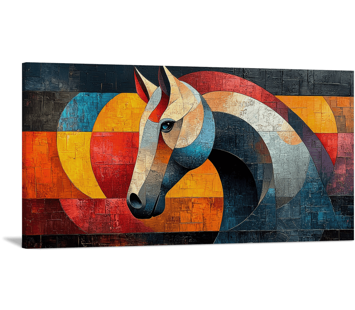 Abstract Equine Horse