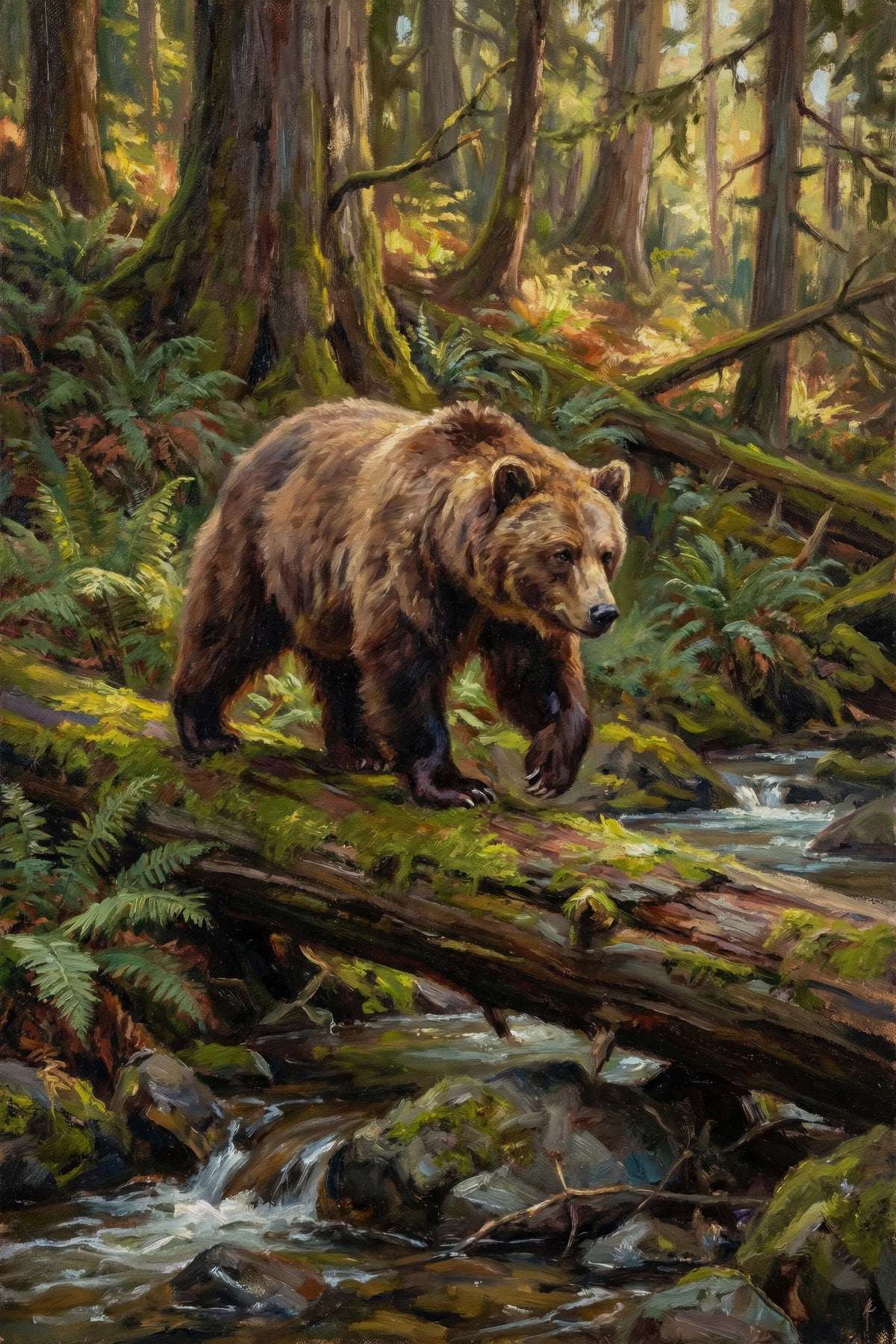 Bear in the Old Growth
