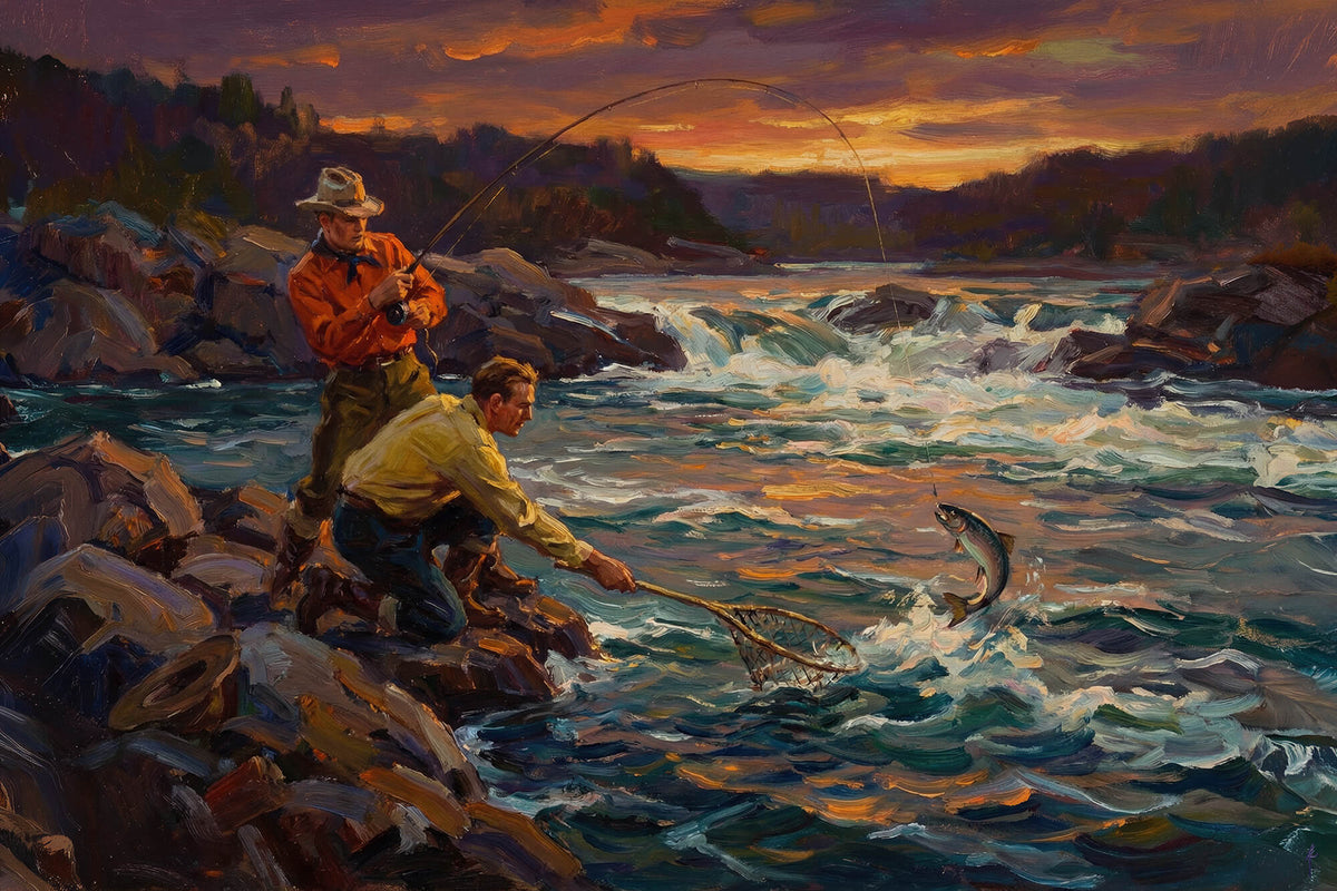Evening Battle at the Falls