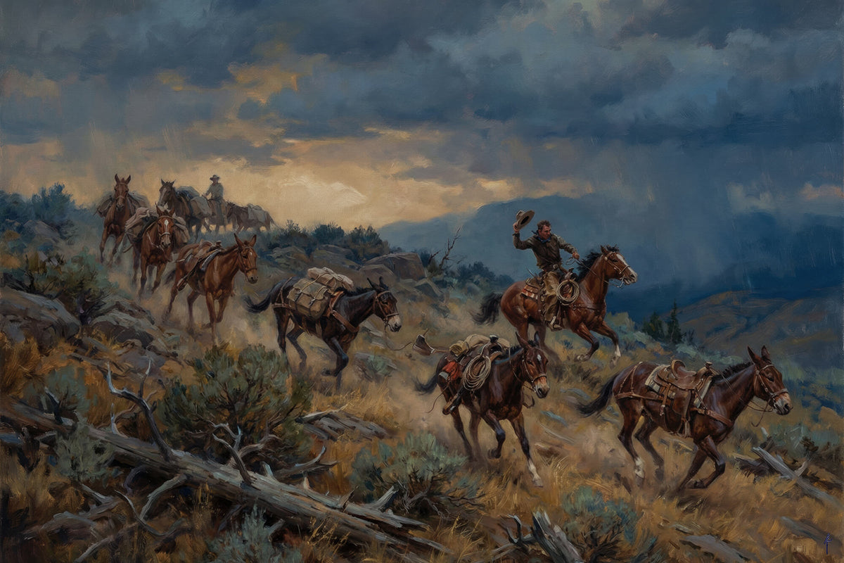 The Pack Train That Would Not Be Stopped