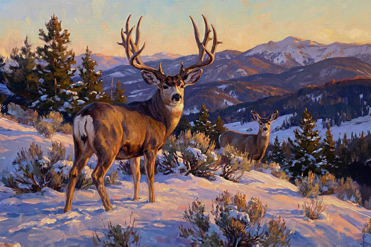 Winter Trio at First Light