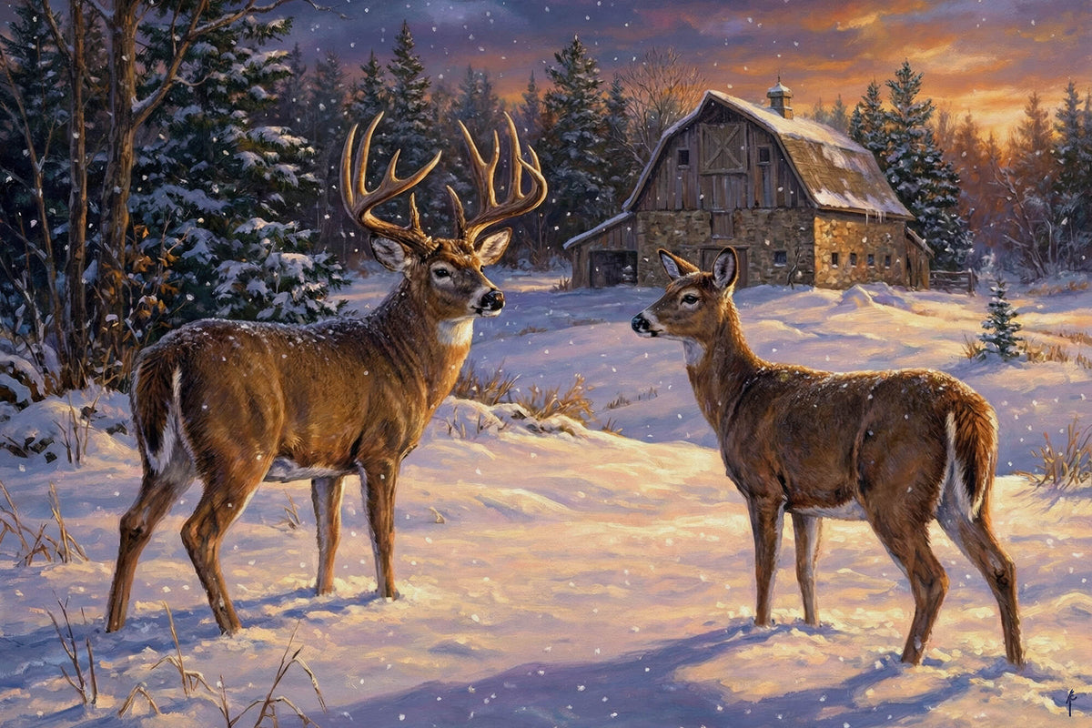 Peaceful Pause Before Nightfall