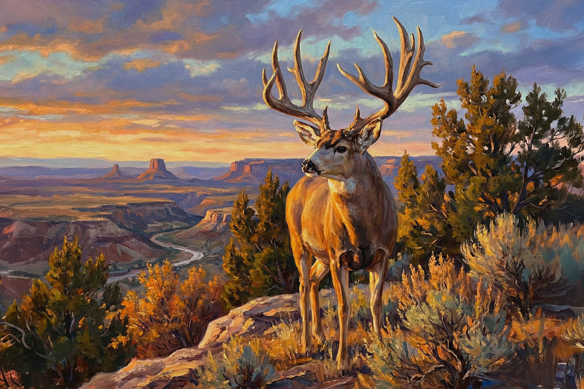 Evening Watch Over Canyon Country