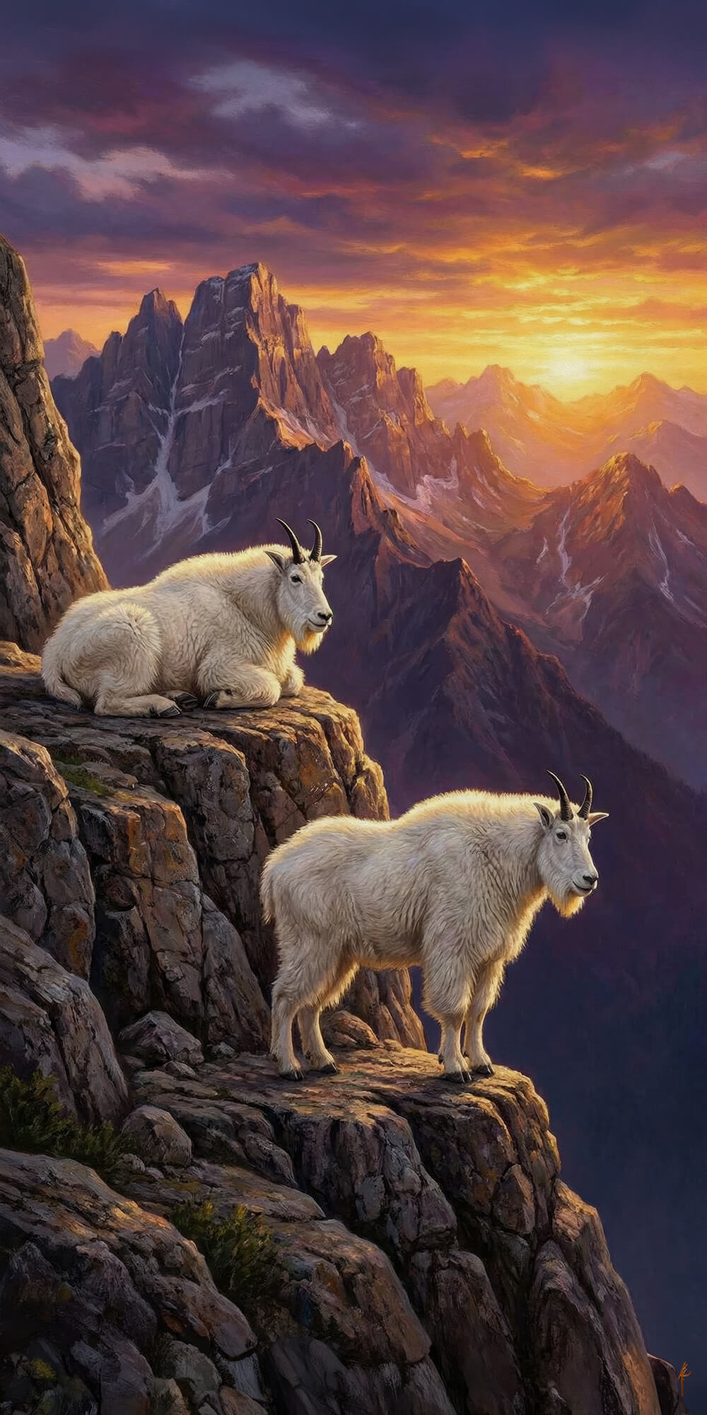 Sunset at the Summit