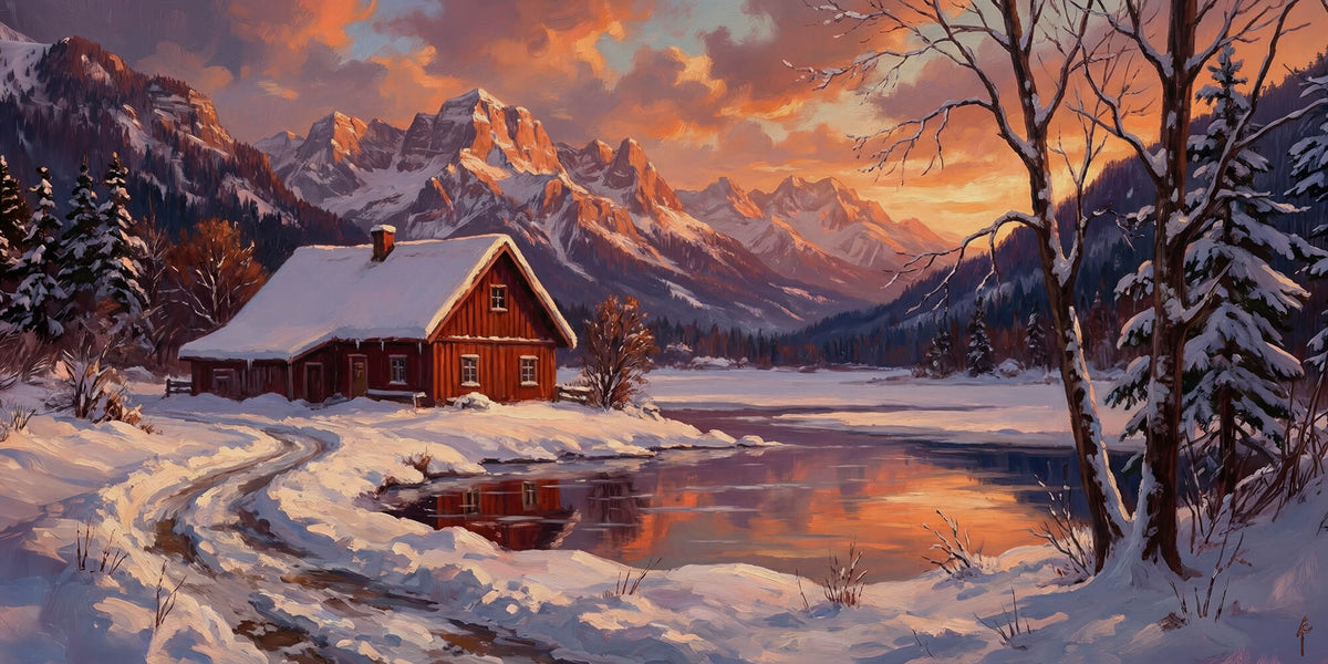 A Cabin Worth Every Mile of Winter Road