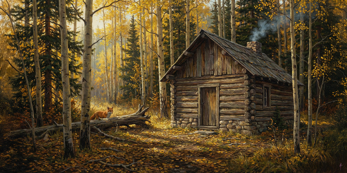 Morning in the Birch Forest