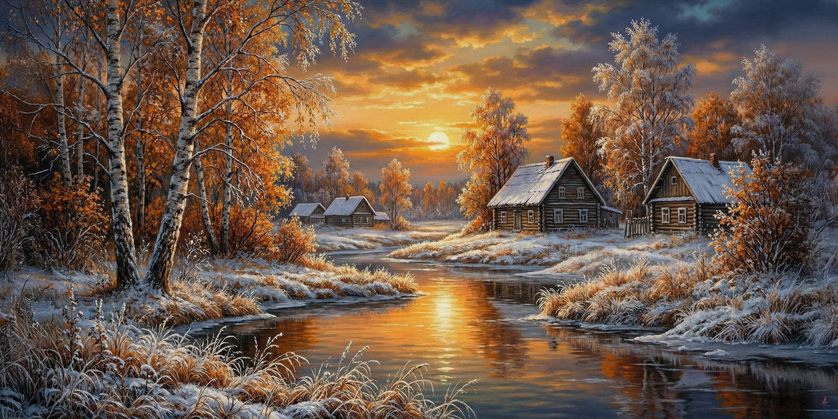 First Frost at Twilight