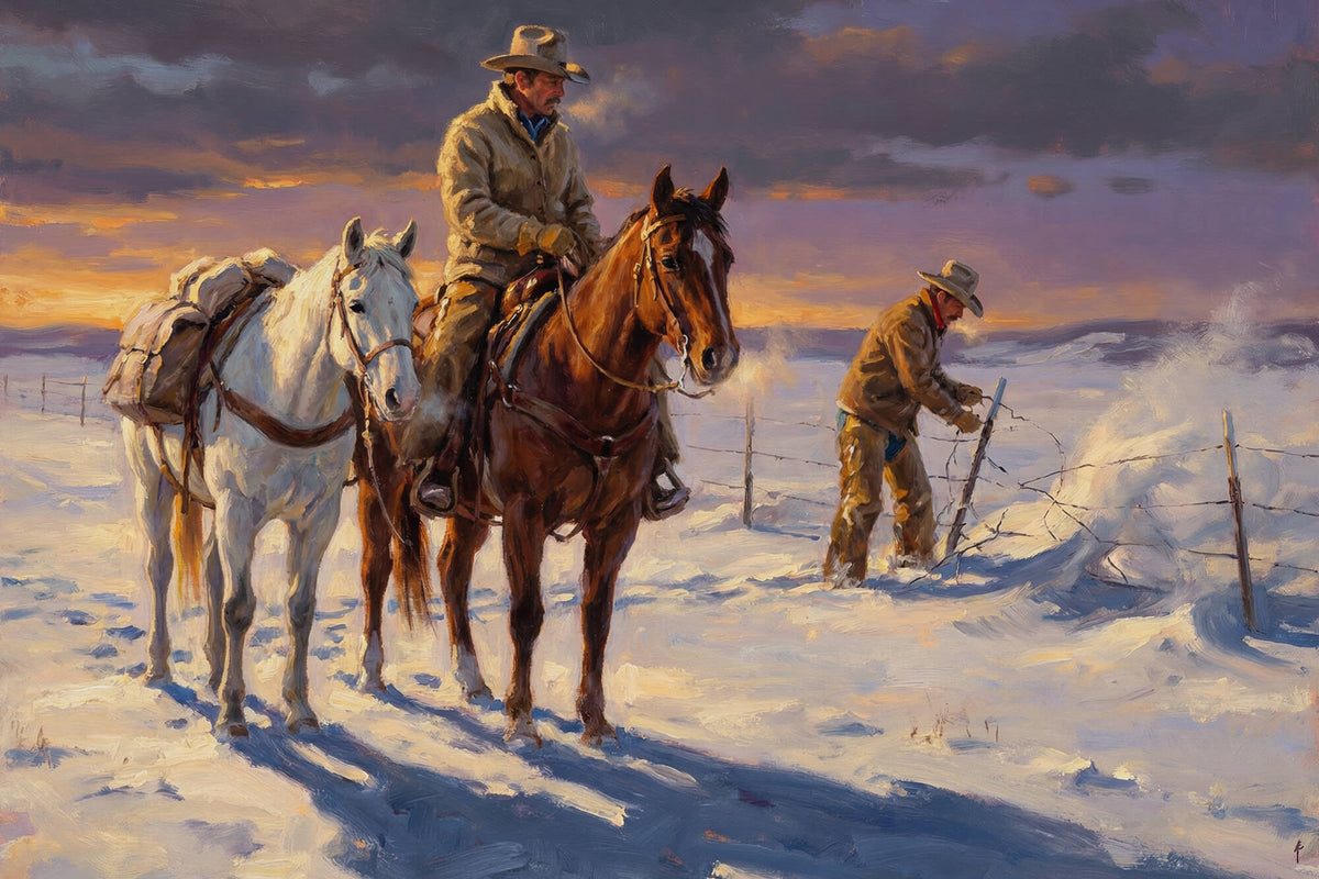 Mending Fences at Sundown