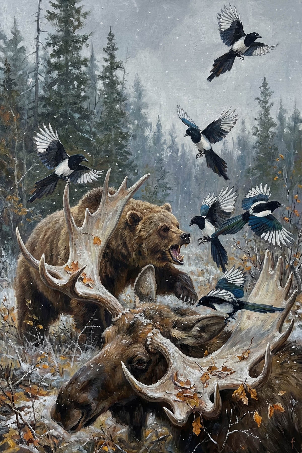 Grizzly and the Bold Birds
