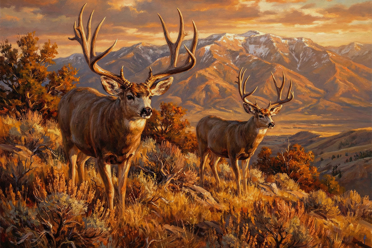 Golden Hour on the Hillside