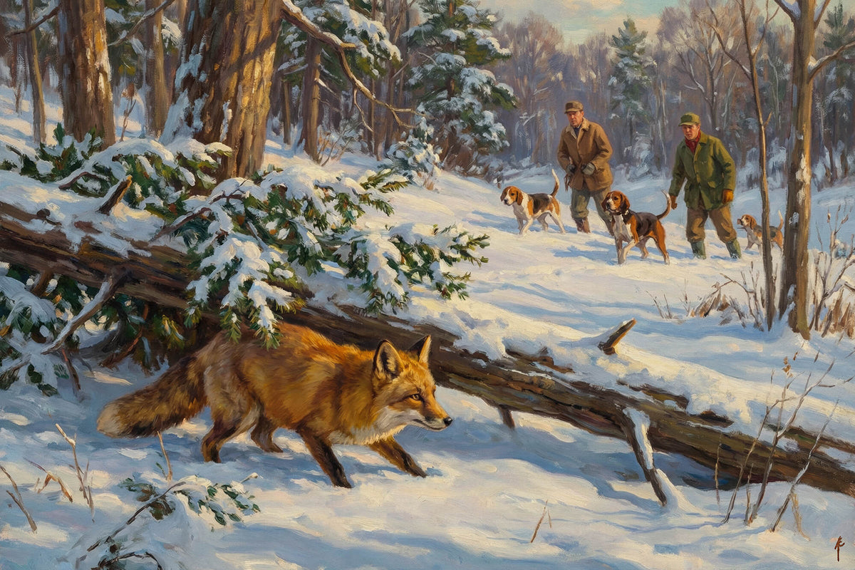 Fox Below, Hunters Above