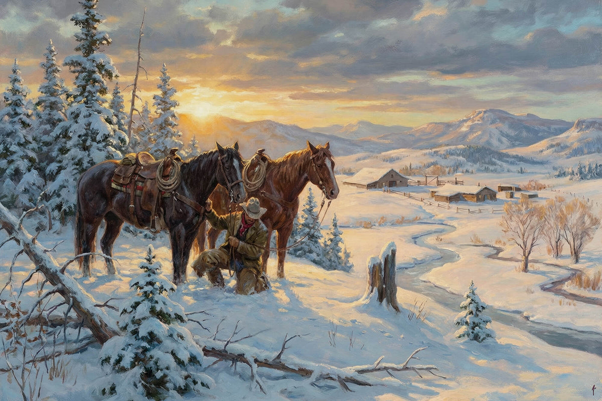 First Light Over the Homestead
