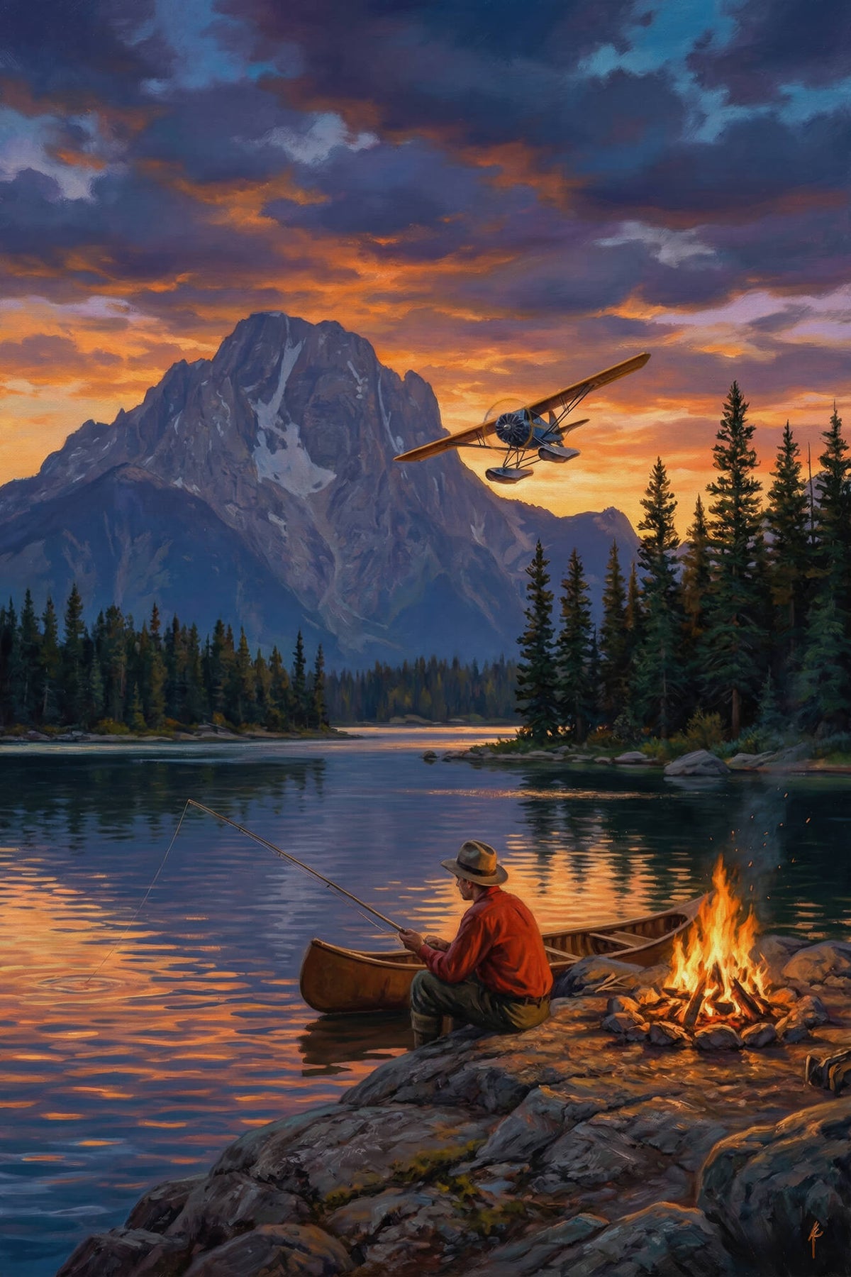 Mountain Solitude and Wings
