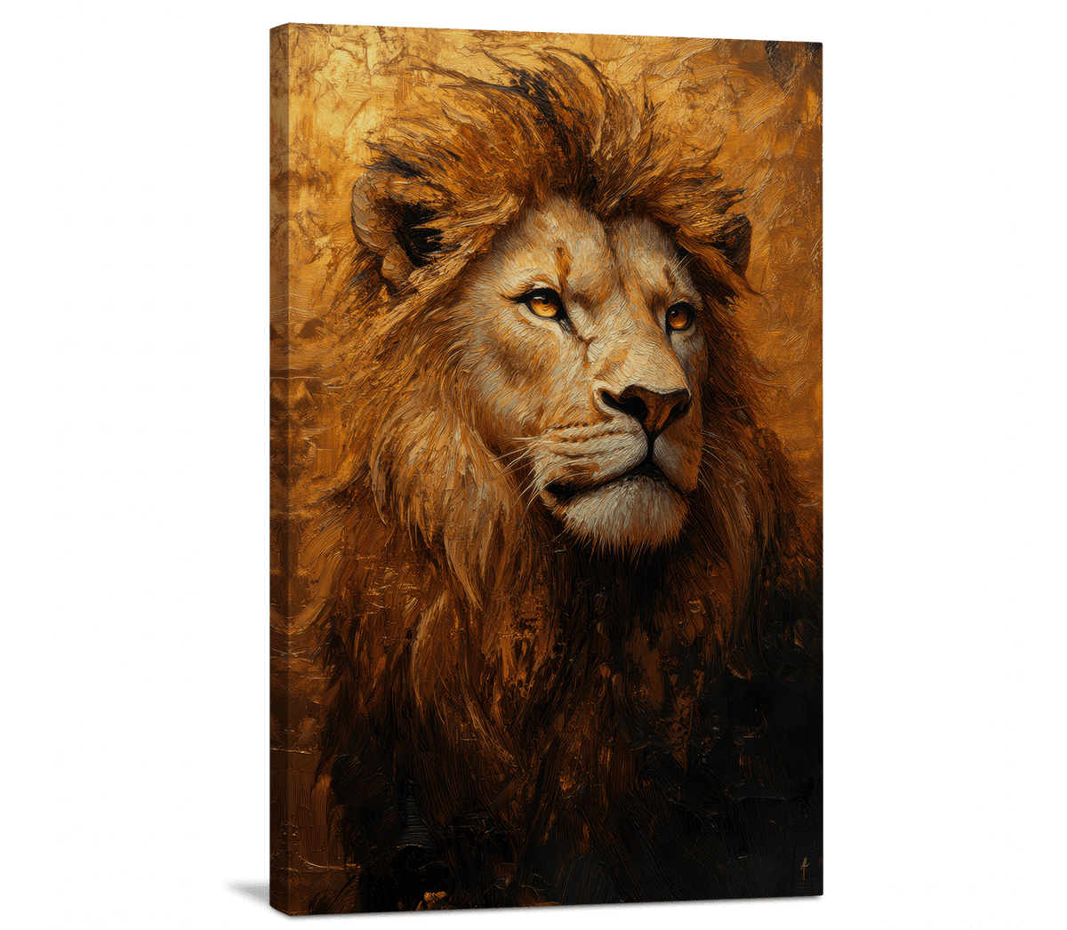 Golden Lion Majesty Portrait