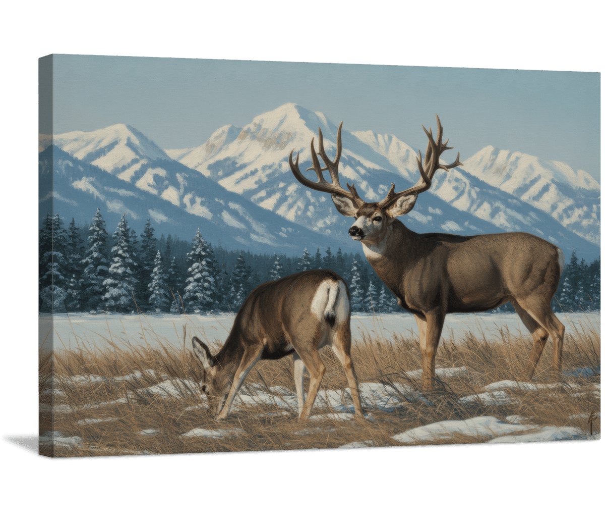 Alpine Winter Pair